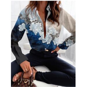 Maxpower (B25SLTHA2402154, 5XL) Elegant Women's Shirt Autumn Vintage Flower Print Large S Maxpower (B25SLTHA2402154, 5XL) Elegant Women's Shirt Autumn Vintage Flower Print Large S
