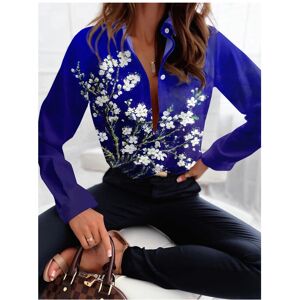 Maxpower (B25SLTHA240215C, 5XL) Elegant Women's Shirt Autumn Vintage Flower Print Large S Maxpower (B25SLTHA240215C, 5XL) Elegant Women's Shirt Autumn Vintage Flower Print Large S