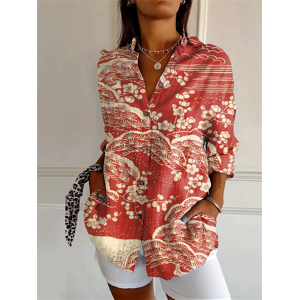 Maxpower (YJ4979, M) new women's long shirt summer European and American trendy half-slee Maxpower (YJ4979, M) new women's long shirt summer European and American trendy half-slee