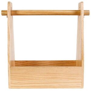 Unbranded Wooden spice box with stand, spice jar storage, barbecue shelf with portable han Unbranded Wooden spice box with stand, spice jar storage, barbecue shelf with portable han