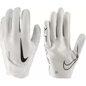 Nike Vapor Jet 7.0 Football Gloves White White Black 2XL Nike Vapor Jet 7.0 Football Gloves White White Black 2XL