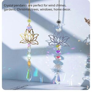 Unbranded 1Pc Artificial Crystal Suncatcher Charm Handmade Applicable Home Wind Chime Pend Unbranded 1Pc Artificial Crystal Suncatcher Charm Handmade Applicable Home Wind Chime Pend
