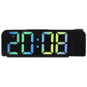 Unbranded Simple Projection Alarm Clock LED Large Font Display Electronic Clock with Tempe Unbranded Simple Projection Alarm Clock LED Large Font Display Electronic Clock with Tempe