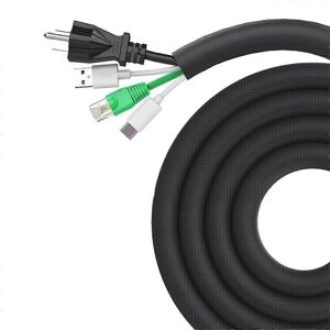 Unbranded Cord protector for dogs and cats, 10 feet - Cable sleeve for easy cable manageme Unbranded Cord protector for dogs and cats, 10 feet - Cable sleeve for easy cable manageme