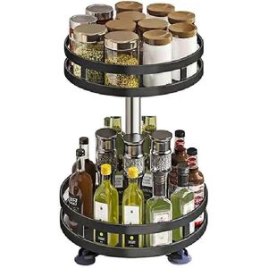 Unbranded 360-Degree Rotating Seasoning Rack Non-Slip Carbon Steel Storage Tray for Storag Unbranded 360-Degree Rotating Seasoning Rack Non-Slip Carbon Steel Storage Tray for Storag