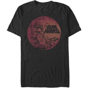 Star Wars Men's Size Fett Up T-Shirt Black XX-Large Tall Star Wars Men's Size Fett Up T-Shirt Black XX-Large Tall