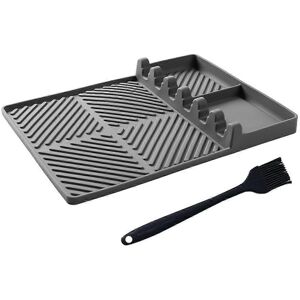 Unbranded Silicone Grill Mat, Silicone Bakeware Tool Mat, Spatula Mat for Outdoor Grill Ki Unbranded Silicone Grill Mat, Silicone Bakeware Tool Mat, Spatula Mat for Outdoor Grill Ki