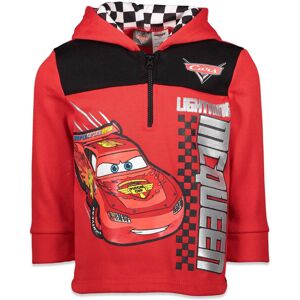 Disney Pixar Cars Lightning McQueen Toddler Boys Half-Zip Hoodie Red 5 Disney Pixar Cars Lightning McQueen Toddler Boys Half-Zip Hoodie Red 5