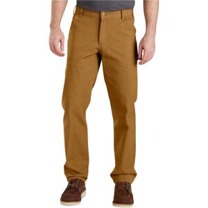 Carhartt Men's Rugged Flex Relaxed Fit Duck Dungaree Pant Brown 40 x Carhartt Men's Rugged Flex Relaxed Fit Duck Dungaree Pant Brown 40 x