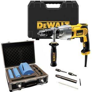 Dewalt D21570K Dry Diamond Core Drill Rotary Percussion 110v + 8PC Plumbing Set Dewalt D21570K Dry Diamond Core Drill Rotary Percussion 110v + 8PC Plumbing Set