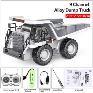 Maxpower (Alloy white) 2.4Ghz 1/20 Remote Control Engineering Dumper Trucks 9CH Construct Maxpower (Alloy white) 2.4Ghz 1/20 Remote Control Engineering Dumper Trucks 9CH Construct