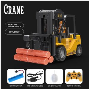 Maxpower (crane) 2.4G eleven pass light music spray remote control forklift charging remo Maxpower (crane) 2.4G eleven pass light music spray remote control forklift charging remo