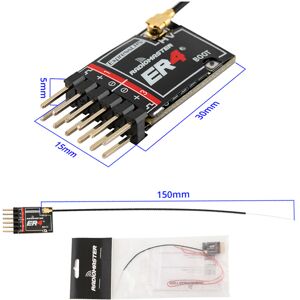 Maxpower (ER4) Radiomaster 2.4GHz ELRS PWM Receiver V 8CH ExpressLRS RX For RC Fixed Wing Maxpower (ER4) Radiomaster 2.4GHz ELRS PWM Receiver V 8CH ExpressLRS RX For RC Fixed Wing