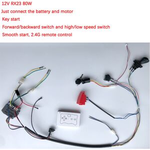 Maxpower (12V RX23 A) DIY 200W wire harness for children's electric car with switch and Maxpower (12V RX23 A) DIY 200W wire harness for children's electric car with switch and