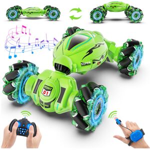 Maxpower (Green Car) 1:18 Drift Remote Control Car for Kids Toy Car Radio Watch Gesture S Maxpower (Green Car) 1:18 Drift Remote Control Car for Kids Toy Car Radio Watch Gesture S