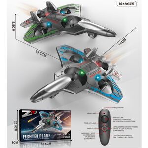Maxpower (Green Upgraded) 2.4G Remote Control Fighter With LED Colorful Lights Electric Maxpower (Green Upgraded) 2.4G Remote Control Fighter With LED Colorful Lights Electric