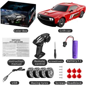 Maxpower (KF27 Car Red 1Ba) JHD2.4G Professional Drive with Light Racing Remote Control C Maxpower (KF27 Car Red 1Ba) JHD2.4G Professional Drive with Light Racing Remote Control C