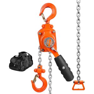VEVOR Manual Lever Chain Hoist 1/4 Ton 550 lbs Capacity 10 FT Come Along G80 G VEVOR Manual Lever Chain Hoist 1/4 Ton 550 lbs Capacity 10 FT Come Along G80 G