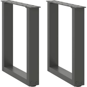 (anthracite, 28 x (42-43) cm) vidaXL Coffee Table Legs Desk Legs Furniture Legs (anthracite, 28 x (42-43) cm) vidaXL Coffee Table Legs Desk Legs Furniture Legs