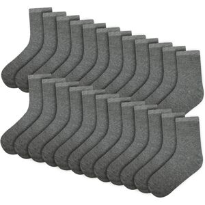 a2zkids (6-9 Years (12.5-3.5), Grey) Kids Unisex Pack Of 12 Ankle School Cotton Socks a2zkids (6-9 Years (12.5-3.5), Grey) Kids Unisex Pack Of 12 Ankle School Cotton Socks