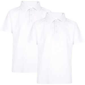 a2zkids (15-16 Years, White 2 Pack) Kids Boys T Shirts Summer Soft Plain Polo a2zkids (15-16 Years, White 2 Pack) Kids Boys T Shirts Summer Soft Plain Polo