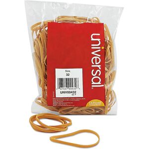 Universal UNV00432 0.04 in. Gauge Size 32 Rubber Bands - Beige (205/Pack) Universal UNV00432 0.04 in. Gauge Size 32 Rubber Bands - Beige (205/Pack)