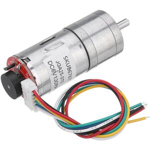 Maxpower (60RPM) DC 6V Micro Gear Reduction Motor with Encoder Speed Dial Reducer Maxpower (60RPM) DC 6V Micro Gear Reduction Motor with Encoder Speed Dial Reducer