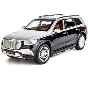 Maxpower (Black with silvery) 1:24 Maybach GLS GLS600 Alloy Luxy Car Model Simulation Die Maxpower (Black with silvery) 1:24 Maybach GLS GLS600 Alloy Luxy Car Model Simulation Die
