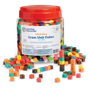 Learning Resources Interlocking Gram Unit Cubes Math Classroom Teachi Learning Resources Interlocking Gram Unit Cubes Math Classroom Teachi