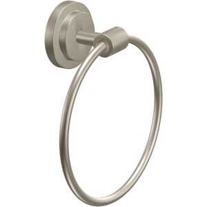 Moen DN0786BN Iso Bathroom Hand Towel Ring Brushed Nickel Moen DN0786BN Iso Bathroom Hand Towel Ring Brushed Nickel
