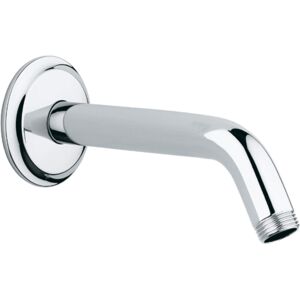 Grohe 27011000 Seabury 6-1/4 In. Shower Arm And Flange Starlight Chrome Grohe 27011000 Seabury 6-1/4 In. Shower Arm And Flange Starlight Chrome