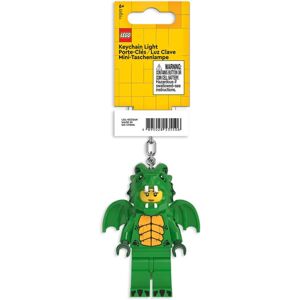 Lego Iconic Dragon Suit Girl Minifigure Key Light - KE224H Lego Iconic Dragon Suit Girl Minifigure Key Light - KE224H