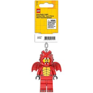 Lego Iconic Dragon Suit Guy Minifigure Key Light - KE196H Lego Iconic Dragon Suit Guy Minifigure Key Light - KE196H