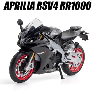 Maxpower (black) 1/12 Aprilia RSV4 RR1000 Toy Motorcycle RMZ City Diecast Metal Miniature Maxpower (black) 1/12 Aprilia RSV4 RR1000 Toy Motorcycle RMZ City Diecast Metal Miniature