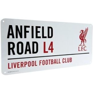 Liverpool FC Metal Street Sign - Liverbird Liverpool FC Metal Street Sign - Liverbird