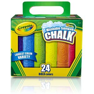 Crayola Sidewalk Chalk Assorted Colors 24 Count Multicolored Crayola Sidewalk Chalk Assorted Colors 24 Count Multicolored