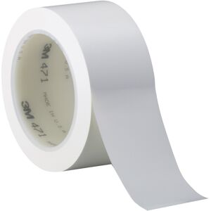 3M Vinyl Tape 471 White 3/4 in x 36 yd 5.2 mil 3M Vinyl Tape 471 White 3/4 in x 36 yd 5.2 mil
