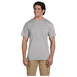 gildan Mens DryBlend Workwear T-Shirts with Pocket 2-Pack Sport grey gildan Mens DryBlend Workwear T-Shirts with Pocket 2-Pack Sport grey