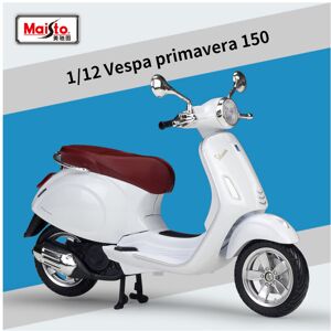 Maxpower (White) Maisto 1:12 Vespa Primavera 150 Alloy Motorcycle Model Simulation Diecas Maxpower (White) Maisto 1:12 Vespa Primavera 150 Alloy Motorcycle Model Simulation Diecas