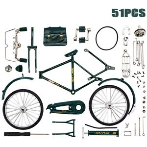 Maxpower DIY Retro Bicycle Model Miniature Diecast Toy Ornament Maxpower DIY Retro Bicycle Model Miniature Diecast Toy Ornament