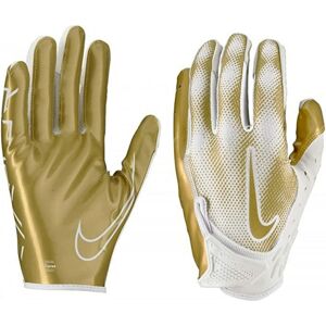Nike Vapor Jet 7.0 Football Gloves White Gold 2XL Nike Vapor Jet 7.0 Football Gloves White Gold 2XL