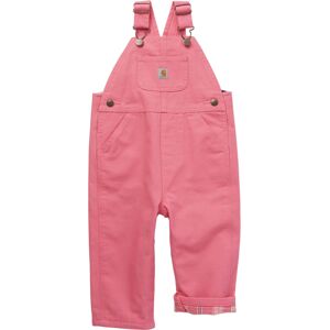 Carhartt Girls Bib Overalls (Lined and Unlined) Pink Lemonade 12 Mon Carhartt Girls Bib Overalls (Lined and Unlined) Pink Lemonade 12 Mon