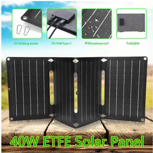 Maxpower (15W) 15/40W Solar Battery Charger 18V/USB3.0 5V/Type-C Folding Solar Panels Lig Maxpower (15W) 15/40W Solar Battery Charger 18V/USB3.0 5V/Type-C Folding Solar Panels Lig