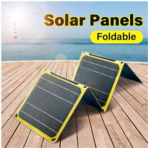 Maxpower (Black 4 Fold) 30W/40W Outdoor Powerful Outdoor Solar Panel PD QC 3.0 5V 9V 12V Maxpower (Black 4 Fold) 30W/40W Outdoor Powerful Outdoor Solar Panel PD QC 3.0 5V 9V 12V