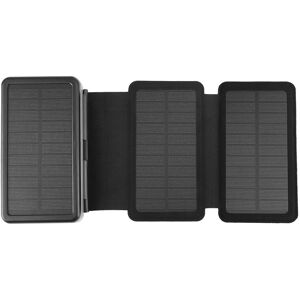 Maxpower (Black 2 Solar Panel) Portable 20000mAh Solar Power Bank Folding Foldable Solar Maxpower (Black 2 Solar Panel) Portable 20000mAh Solar Power Bank Folding Foldable Solar