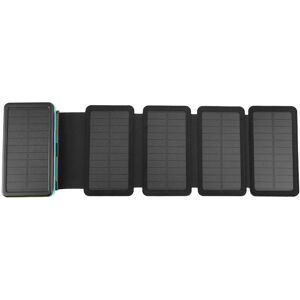 Maxpower (Blue 4 Solar Panel) Portable 20000mAh Solar Power Bank Folding Foldable Solar P Maxpower (Blue 4 Solar Panel) Portable 20000mAh Solar Power Bank Folding Foldable Solar P