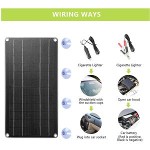 Maxpower (Alligator clips) 12V Solar Trickle Charger for Car Battery Solar Battery panel Maxpower (Alligator clips) 12V Solar Trickle Charger for Car Battery Solar Battery panel