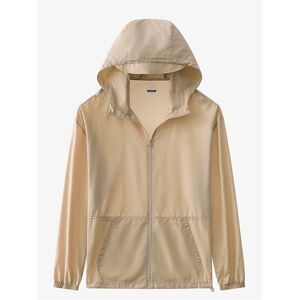 Maxpower (Khaki, Asian 5XL) Summer Men Skin Coats Ultr-Light Outdoor Sun Protection UPF40 Maxpower (Khaki, Asian 5XL) Summer Men Skin Coats Ultr-Light Outdoor Sun Protection UPF40