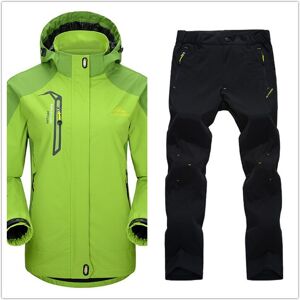 Maxpower (Fruit Green Black, Asian Size xxl) Outdoor Waterproof Hiking Jacket Set Women S Maxpower (Fruit Green Black, Asian Size xxl) Outdoor Waterproof Hiking Jacket Set Women S