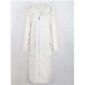 Maxpower (White, 4XL) Spring Autumn Extra Long Black Loose Waterproof Windproof Soft Pu L Maxpower (White, 4XL) Spring Autumn Extra Long Black Loose Waterproof Windproof Soft Pu L